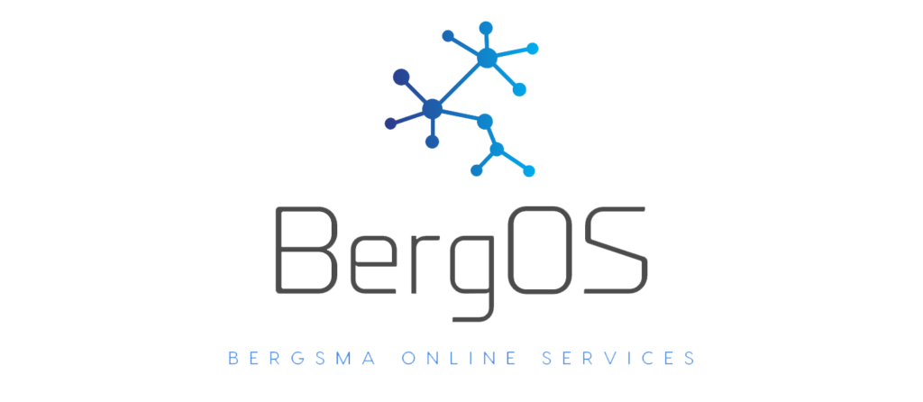 BergOS logo transparant